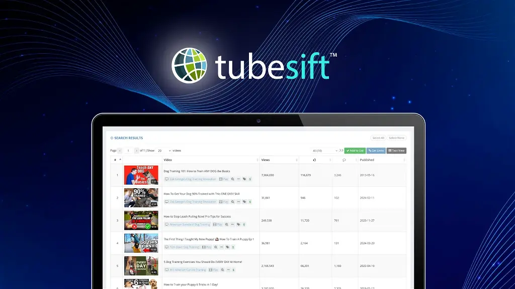 TubeSift Feature