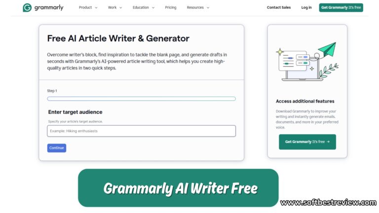 Grammarly AI Writer Free